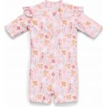 Little dutch Plavky krátký rukáv Ocean Dreams Pink – Zboží Mobilmania