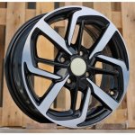 Racing Line Y1126 5x14 4x100 ET41 black polished – Hledejceny.cz