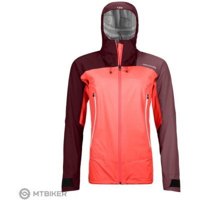 Ortovox W's Westalpen 3L Light Jacket růžová