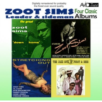 Sims Zoot - 4 Classic Albums CD – Zbozi.Blesk.cz