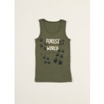 Extreme Intimo tílko Stopy khaki – Zboží Dáma