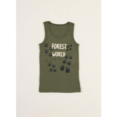 Extreme Intimo tílko Stopy khaki – Zboží Dáma