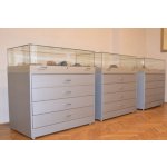 Expoint výstavní stolová vitrína 100 x 60 x 70+30 cm – Zboží Dáma