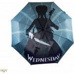 Netflix Wednesday deštník skládací modrý – Sleviste.cz