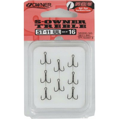 Owner Stinger Treble ST11 vel.16 8 ks – Sleviste.cz