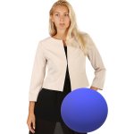 Glara sako s tříčtvrtečními rukávy i pro plnoštíhlé modrá – Zboží Mobilmania