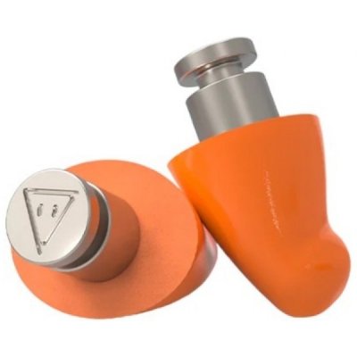 Flare Earshade ergonomicky tvarované pěnové špunty do uší proti hluku Oranžová – Zboží Dáma