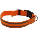 Dog Trace Tkaný svítící obojek LED – Zboží Mobilmania