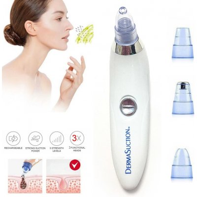 DermaSuction vakuový čistič pleti na černé tečky a akné – Zboží Dáma