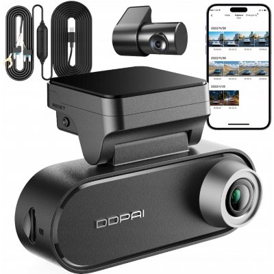 DDPAI N5 Dual RADAR + ZADNÍ + HARDWIRE KIT – Zboží Mobilmania
