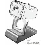 SWISSTEN Hliníkový stojánek pro Apple Watch stříbrná 25005100 – Zboží Živě