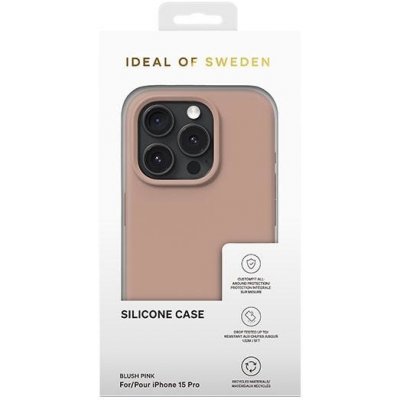 iDeal Of Sweden Silicone Blush , Apple iPhone 15 Pro růžové