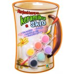 Barvy na keramiku a sklo sada 6 barev – Zboží Dáma