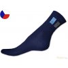 Nepon Dětské sportovní ponožky tmavě modrý vzor