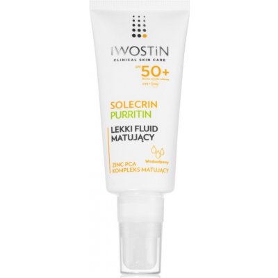 Iwostin Solecrin matující fluid pro mastnou pleť se sklonem k akné SPF50+ 40 ml