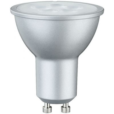 Paulmann P 28976 Standard 230V LED reflektor GU10 1ks-sada 6,5W 2700K hliník – Hledejceny.cz