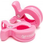 T-tomi Kočárkové kolíčky 2 ks Pastel pink – Sleviste.cz