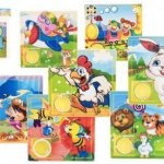 Přesouvačka hlavolam zvířátko plast 10cm asst mix druhů – Sleviste.cz