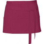 Link Kitchen Wear Koktejlová zástěra X983 Burgundy Pantone 216 60x30cm – Hledejceny.cz