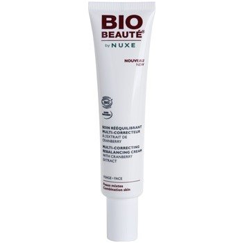 Nuxe Bio Beauté Rebalancing vyrovnávací korekční krém s brusinkovým extraktem Sans Paraben 40 ml