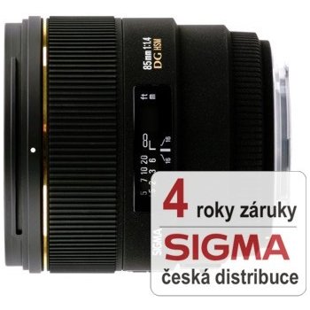 SIGMA 85mm f/1.4 EX DG HSM Canon