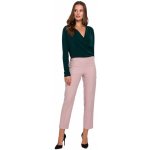 K035 Trousers with elasticized waistband crepepink – Hledejceny.cz