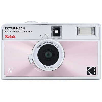 Kodak EKTAR H35N Half Frame Film Camera Glazed Pink – Zboží Živě