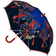 Siva 10784 Spiderman deštník holový modročerný