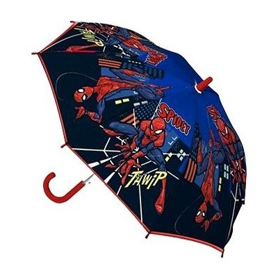 Siva 10784 Spiderman deštník holový modročerný – Zbozi.Blesk.cz