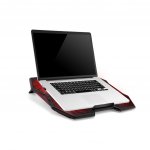 EVOLVEO Ania 14, chladicí podstavec pro notebook, červené podsvícení – Zboží Živě