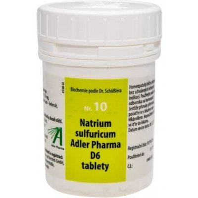 Natrium sulphuricum Svět esencí 2000 tablet D6 No.10