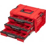 Qbrick System Pro Expert RED HD Zásuvkový organizér 3 – Sleviste.cz