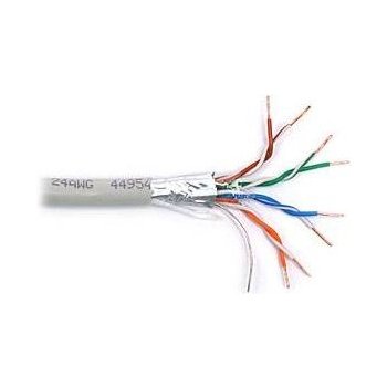 Solarix SXKD-5E-FTP-PVC CAT5e, FTP PVC, drát, 305m, šedý