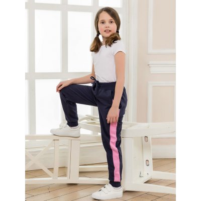 Winkiki Kids Wear dívčí tepláky Cat Power grafitová – Hledejceny.cz