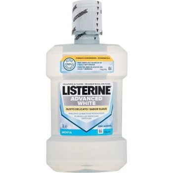 Listerine Ústní voda s bělicím účinkem Advanced White Mild Taste 1000 ml