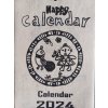 Kalendář nepálský malý Happy kolo 2024
