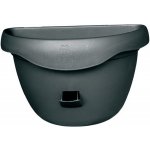 Plastia květináč samozavlažovací Siesta na zeď 29 cm antracit – Hledejceny.cz