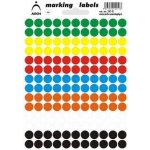 Samolepicí kolečka 8 mm různobarevná – Zboží Mobilmania