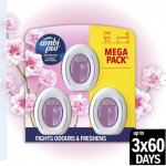 Ambi Pur Bathroom Flowers and Spring 3 × 24 ml – Zboží Dáma