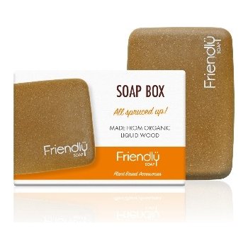 Friendly Soap cestovní krabička na mýdlo ze smrkového tekutého dřeva