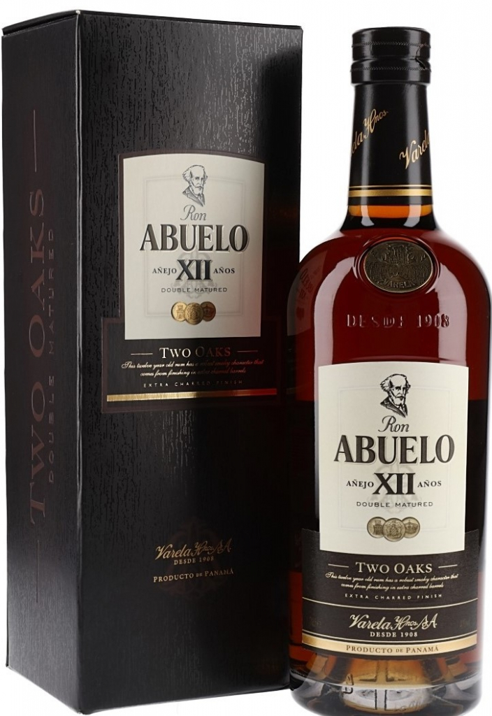 Ron Abuelo XII Two Oaks 12y 40% 0,7 l (karton)