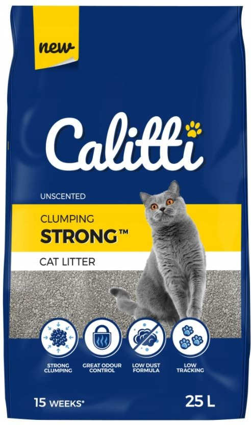 Calitti Strong Clumping Litter for Cat 25 l