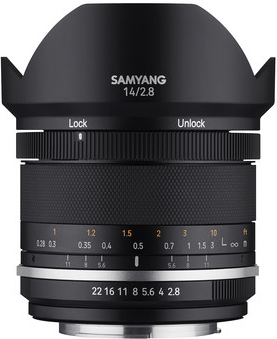 Samyang 14mm f/2.8 MK2 Nikon AE