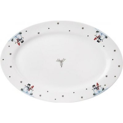 Servírovací talíř SNĚHULÁK 30x20,5 cm Orion – Zboží Mobilmania