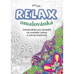 Relax omalovánka Omalovánka pro dospělé na uvolnění stresu a rozvoj kreativity – Zboží Mobilmania