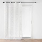 Dymo Záclona s očky a zlatým potiskem, LOUXOR, 140 x 280 cm – Hledejceny.cz