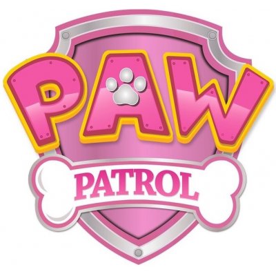 1x Jedlý papír znak PAW PATROL - TLAPKOVÁ PATROLA - pink ● materiál: JEDLÝ PAPÍR Ⓜ️, ● velikost: 4,8cm (20 ks / A4) ☝ – Hledejceny.cz