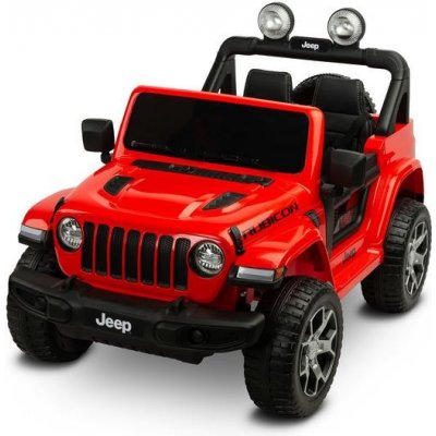 Toyz Terénní elektrické auto JEEP RUBICON RED červená – Hledejceny.cz