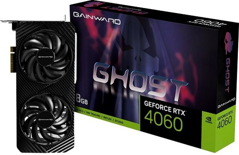 Gainward GeForce RTX 4060 Ghost 8GB GDDR6 NE64060019P1-1070B