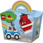LEGO® DUPLO® 10957 Hasičský vrtulník a policejní auto – Zboží Živě
